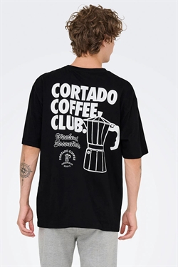 Only & Sons Nathan Relaxed Tee Blac
